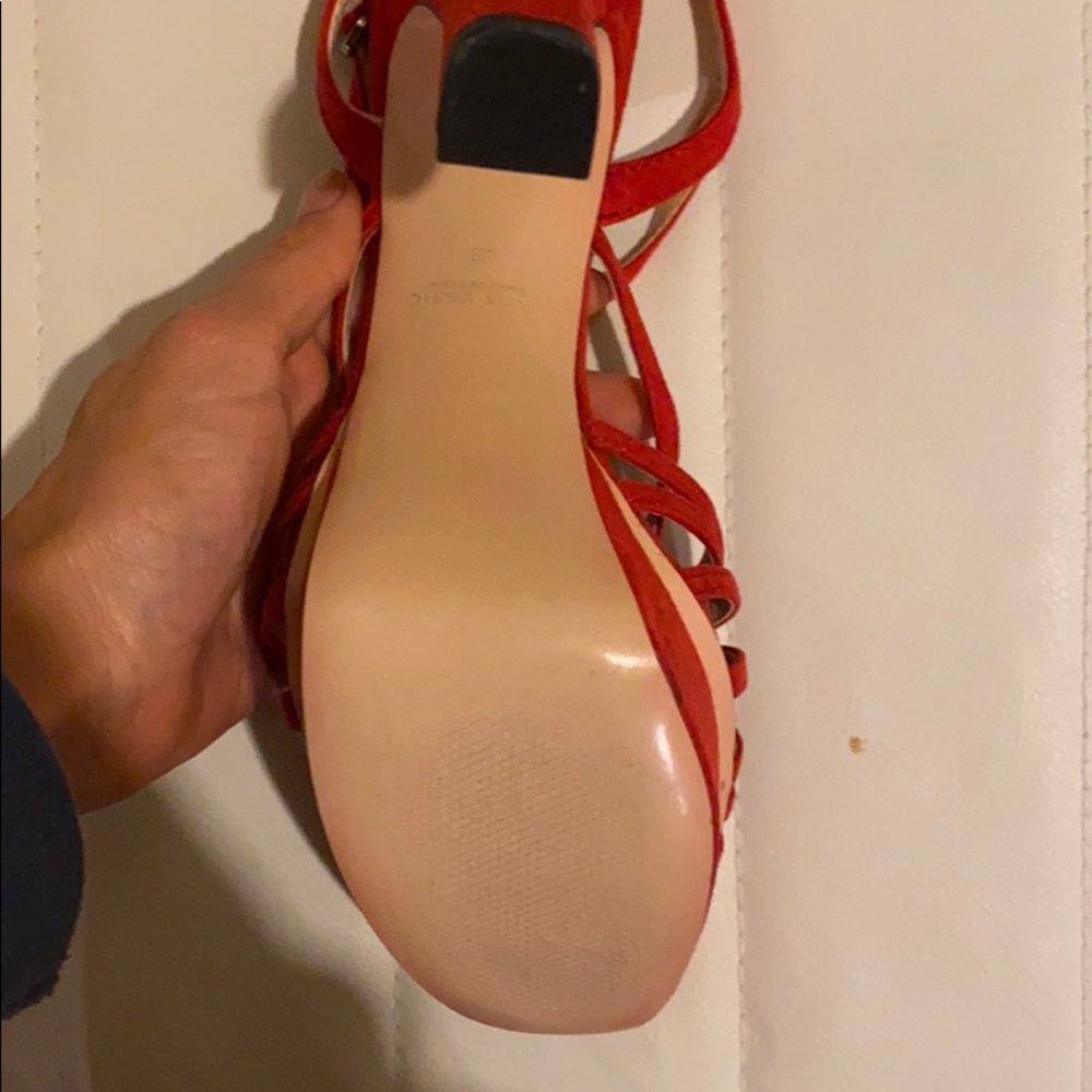 Never Worn Red Heels - Picture 3 of 3